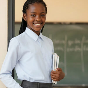 Regular fit long sleeve school blouse Nairobi Kenya for daily wear