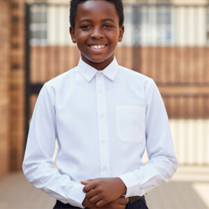 Regular fit long sleeve school shirt Nairobi Kenya for daily wear